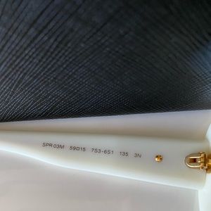 Prada Ivory sunglasses perfect condition